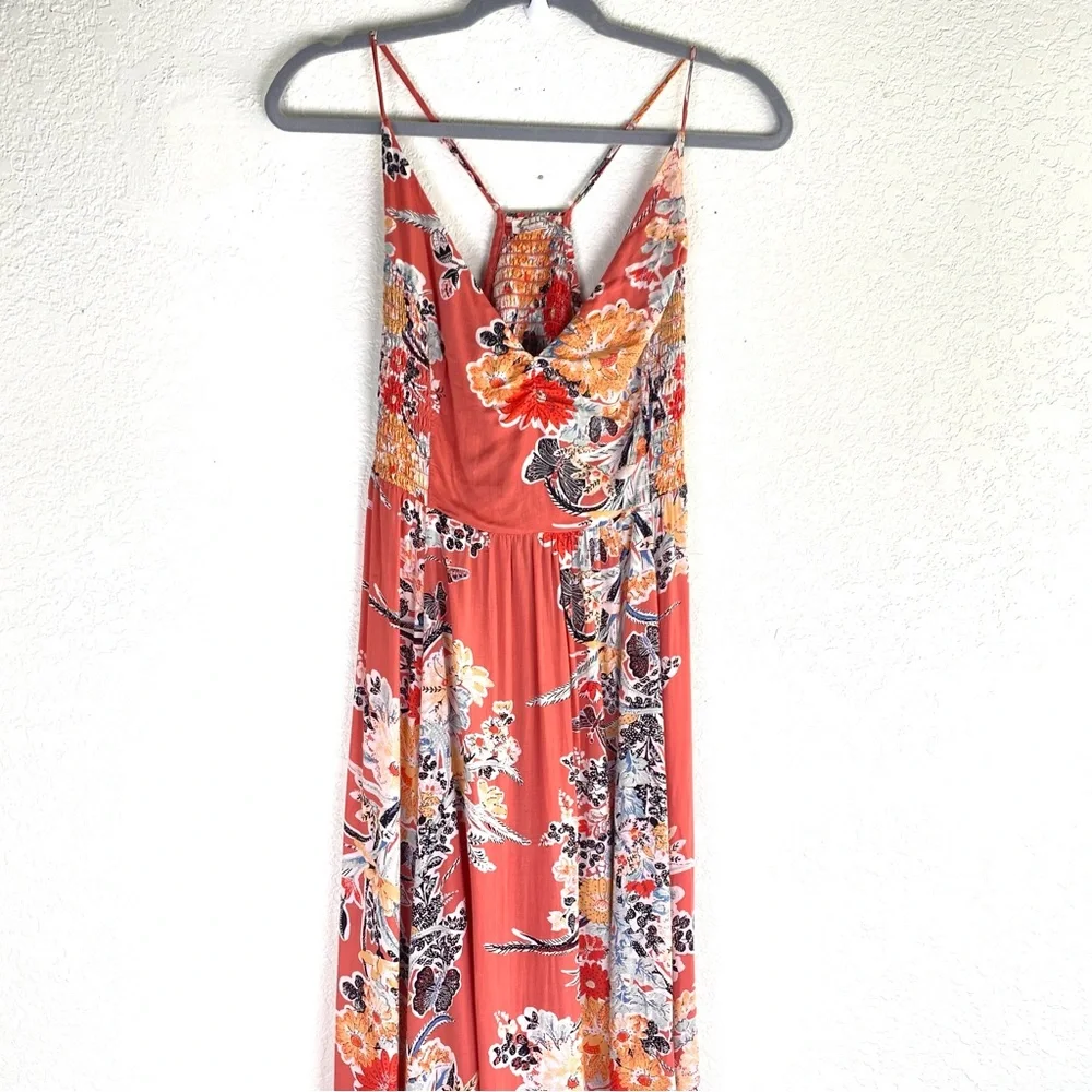 Free people through the vine maxi dress Size Small orange - Picture 6 of 16